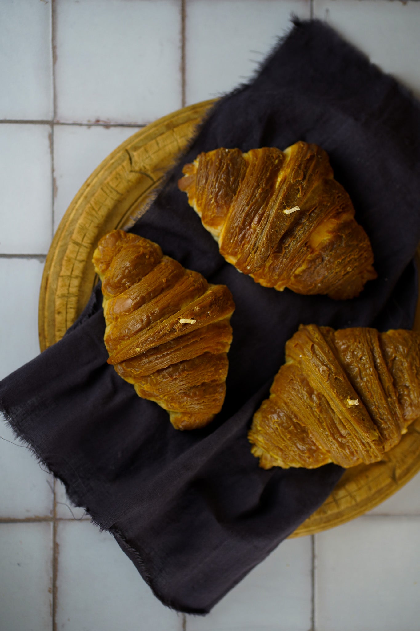 Croissant Candle