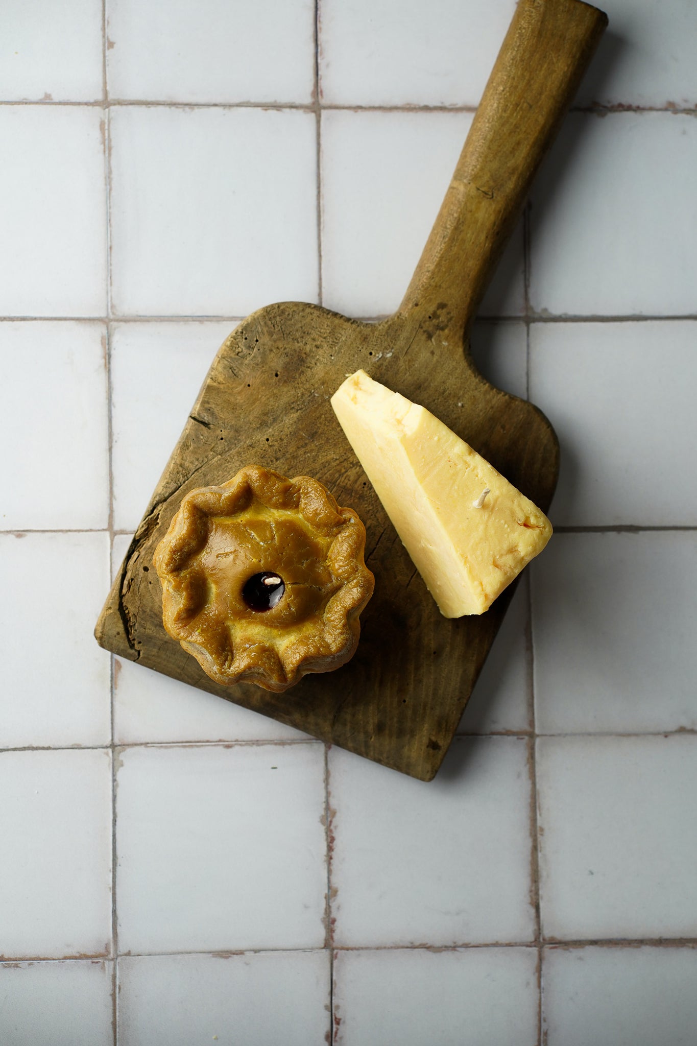 The Hand-Raised Pork Pie Candle