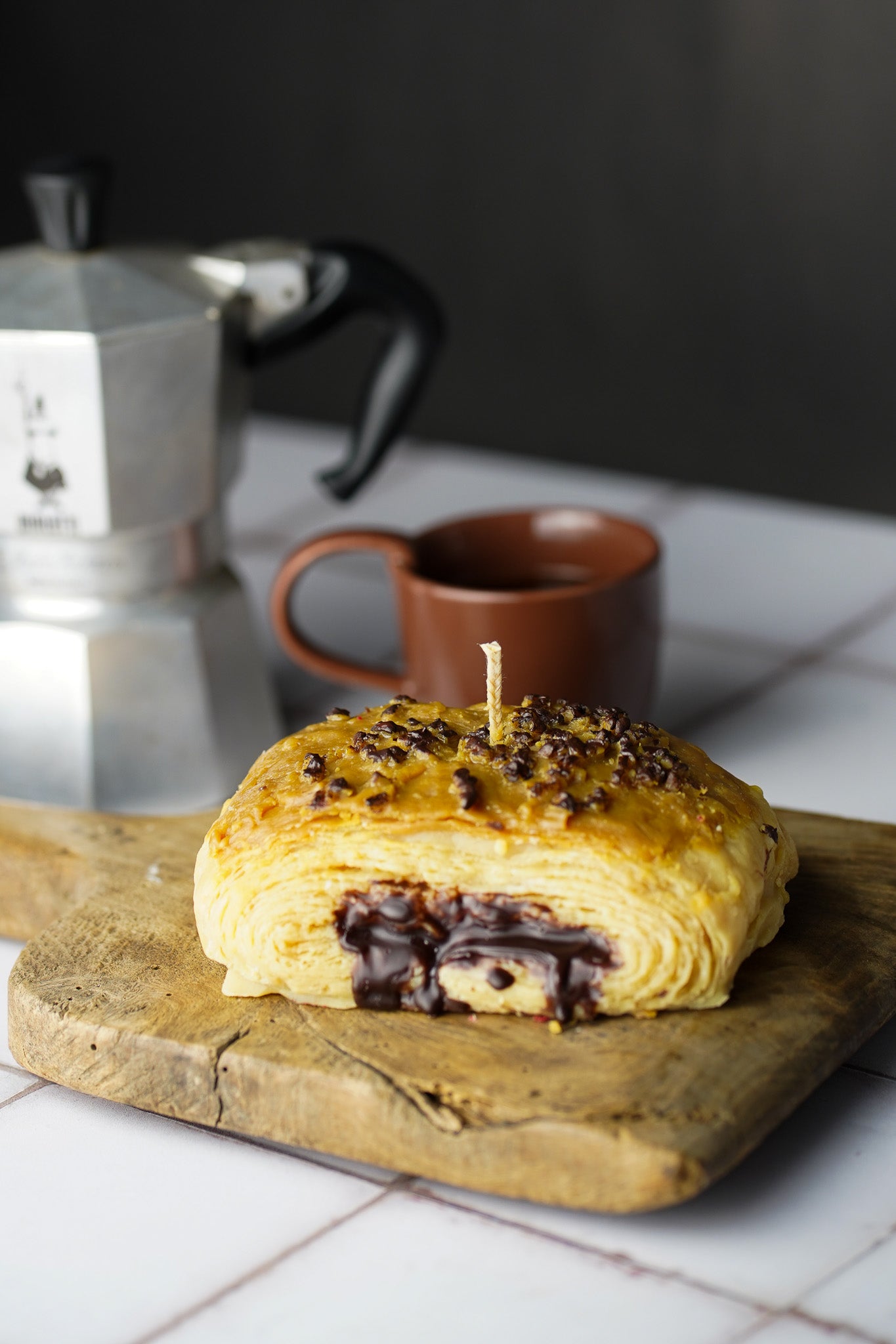 The Triple Chocolate Pan Suisse Candle