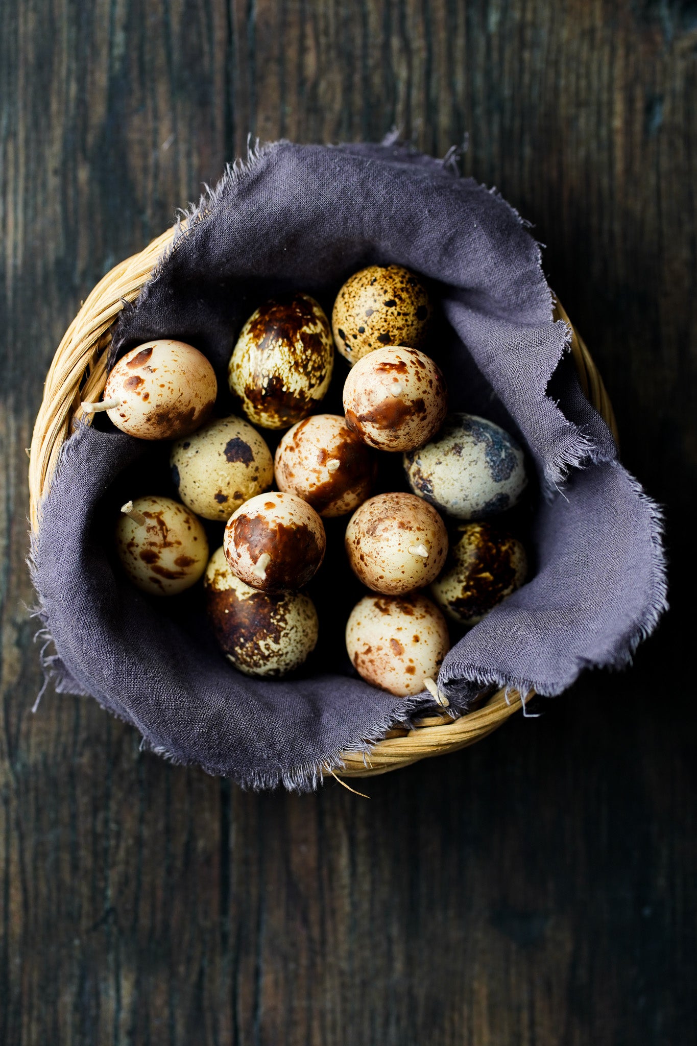 Quail Egg Candles