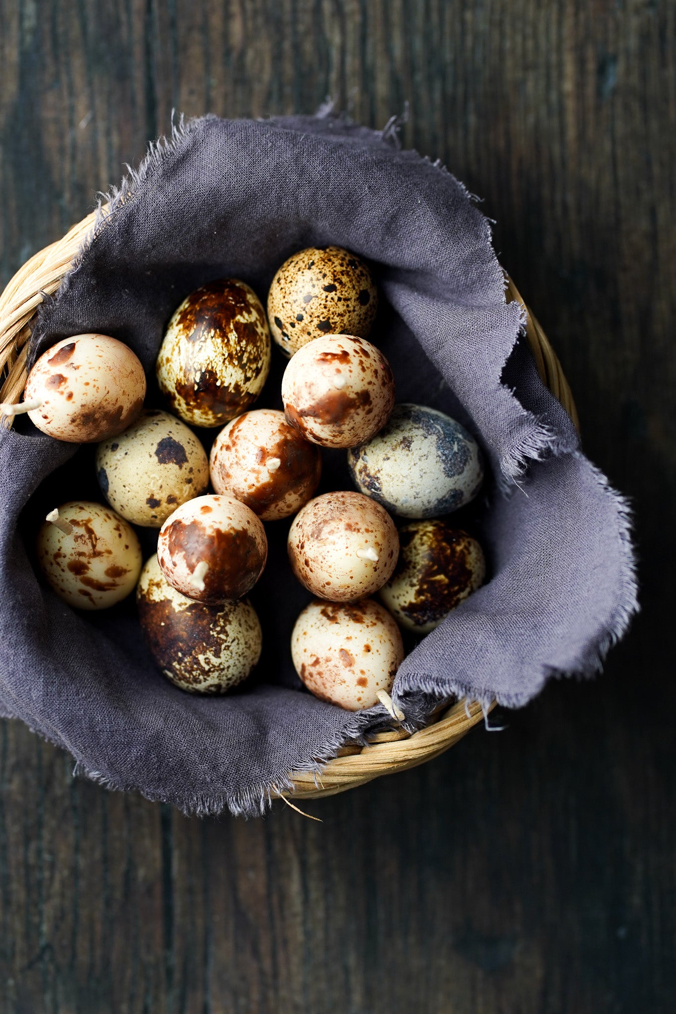 Quail Egg Candles