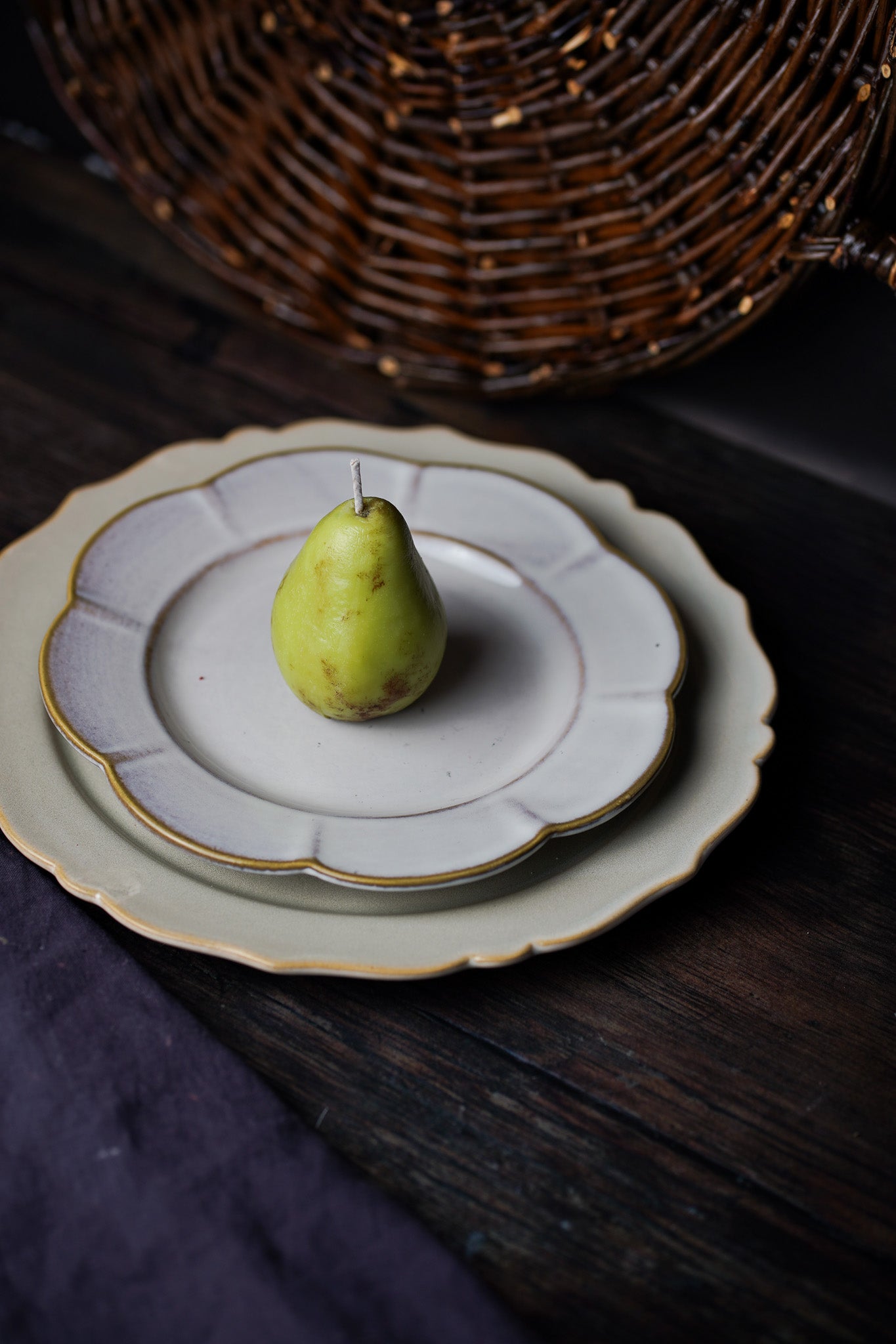 The Petite Conference Pear Candle