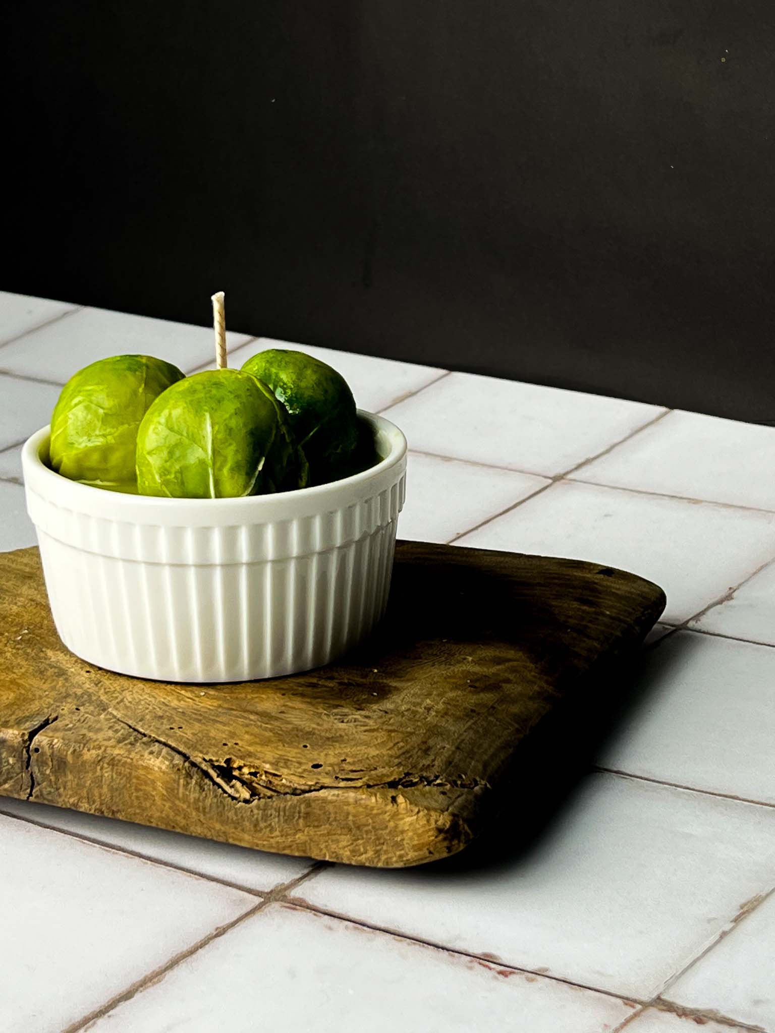 BRUSSEL SPROUT CANDLE
